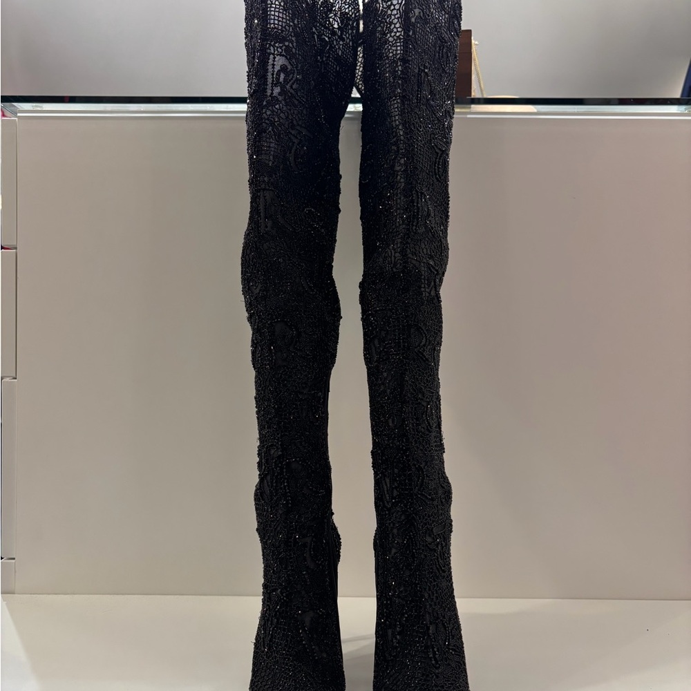 Versace Over-the-Knee Boots